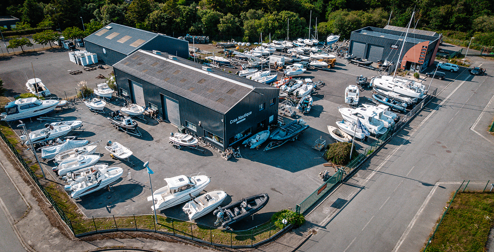 cras nautique saint quay vu du ciel